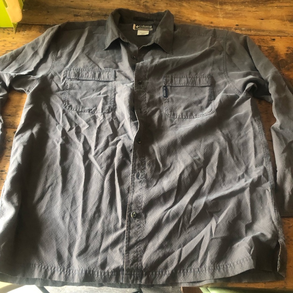 Columbia  XCQ Men's Gray shirt XL